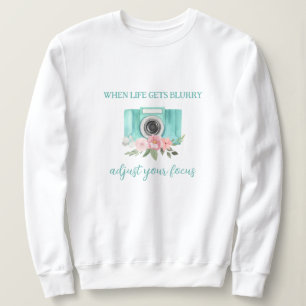 Wanneer het Leven Blurry Fotografie Sweatshirt kri