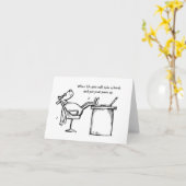 Wanneer het leven het roer krijgt kaart (Gele Bloem)