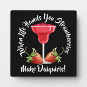 Wanneer het leven je aardbeien berooft ... fotoplaat (Voorkant)