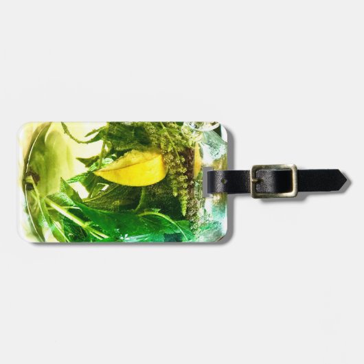 Wanneer het leven je citroenen bagagelabel geeft (Voorkant horizontaal)