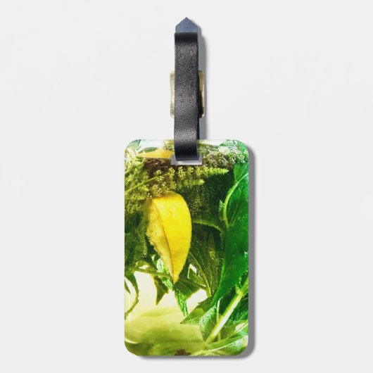 Wanneer het leven je citroenen bagagelabel geeft (Achterkant verticaal)