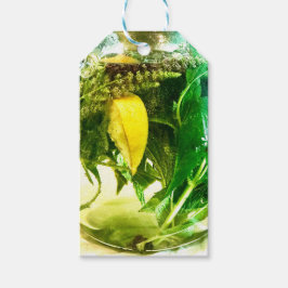 Wanneer het leven je citroenen geeft cadeaulabel