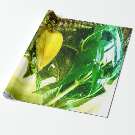 Wanneer het leven je citroenen geeft cadeaupapier (Uitgerold)
