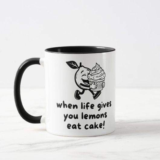 Wanneer het leven je citroenen geeft, eet dan cake mok (Links)