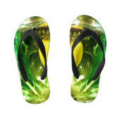 Wanneer het leven je citroenen geeft kinder teenslippers (Voetbed)