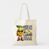 Wanneer het leven je citroenen geeft, maak je een tote bag (Achterkant)