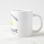 Wanneer het leven je citroenen geeft, maak je limo grote koffiekop (Rechts)