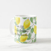 Wanneer het leven je citroenen geeft, maak limonce koffiemok (Voorkant links)