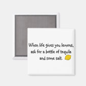 Wanneer het leven je citroenen geeft magneet (Voorkant / Achterkant)