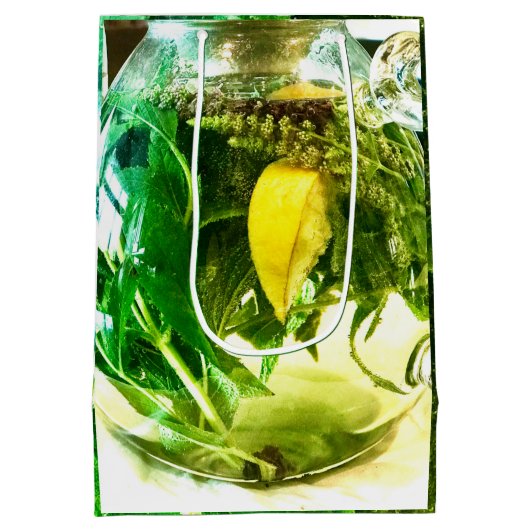 Wanneer het leven je citroenen geeft medium cadeauzakje (Achterkant)