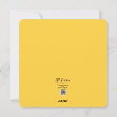 Wanneer het leven je citroenen geeft - Schattige e Feestdagenkaart (Achterkant)