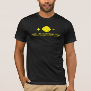 Wanneer het leven je citroenen geeft t-shirt
