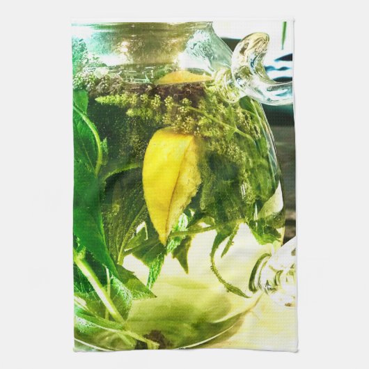 Wanneer het leven je citroenen geeft theedoek (Verticaal)