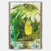 Wanneer het leven je citroenen sokken geeft deken (Voorkant Verticaal)