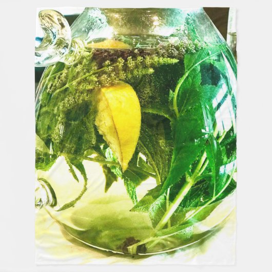 Wanneer het leven je citroenen sokken geeft fleece deken (Voorkant)