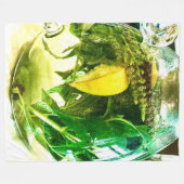 Wanneer het leven je citroenen sokken geeft fleece deken (Voorkant (Horizontaal))