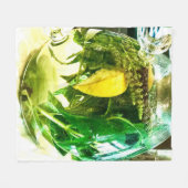 Wanneer het leven je citroenen sokken geeft fleece deken (Voorkant (Horizontaal))