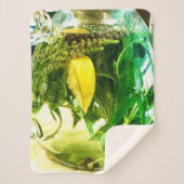 Wanneer het leven je citroenen sokken geeft sherpa deken (Voorkant)