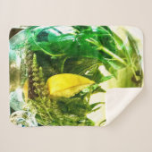 Wanneer het leven je citroenen sokken geeft sherpa deken (Voorkant (horizontaal))