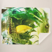 Wanneer het leven je citroenen sokken geeft sherpa deken (Voorkant (horizontaal))