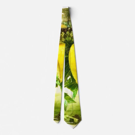 Wanneer het leven je citroenen sokken geeft stropdas (Achterkant)