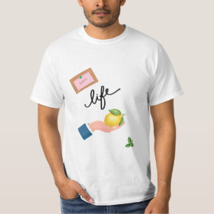 Wanneer het leven je citroenen T-shirt geeft