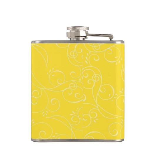 wanneer het leven je citroenkolf geeft heupfles (Achterkant)