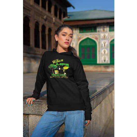 Wanneer het leven je een grappige prijsopgave geef hoodie