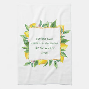 Wanneer het leven je een keukenhanddoek geeft