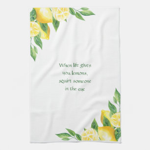 Wanneer het leven je een keukenhanddoek geeft