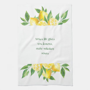 Wanneer het leven je een keukenhanddoek geeft