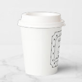 "Wanneer het leven je een knoop geeft, Stropdas ee Papieren Bekers (Rechts)