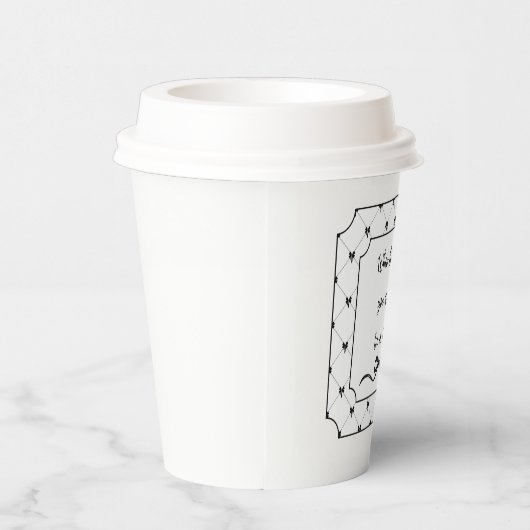 "Wanneer het leven je een knoop geeft, Stropdas ee Papieren Bekers (Rechts)