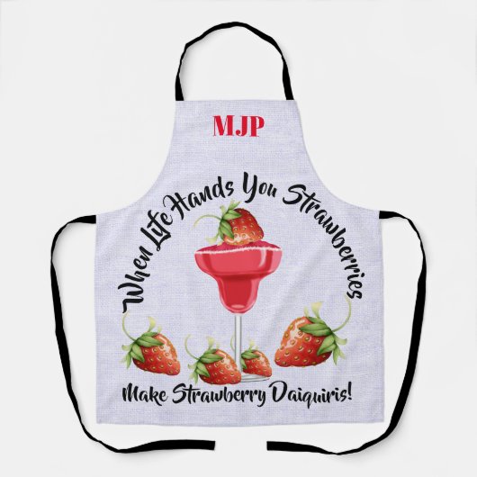 Wanneer het leven je haat ... schort (Voorkant)