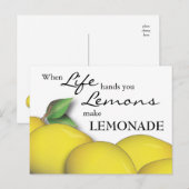 Wanneer het leven je handen geeft, maken emons lim briefkaart (Voorkant / Achterkant)