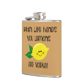 Wanneer het leven je handen geeft, voegen de luier heupfles (Links)