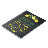 wanneer het leven je in je handen geeft , is het c notitieboek (Linkerzijde)