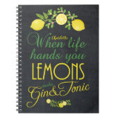 wanneer het leven je in je handen geeft , is het c notitieboek (Voorkant)