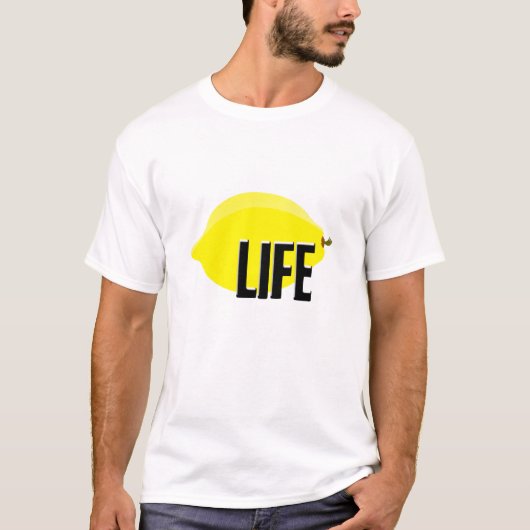 'Wanneer het leven je leemons geeft' Grafisch T-sh T-shirt (Voorkant)