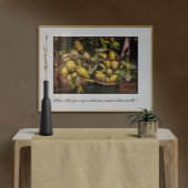 Wanneer het leven je leemons geeft maak je Limonce Poster