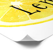 Wanneer het leven je leemons geeft, maak limonade poster (Hoek)