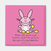 Wanneer het leven je leemons geeft magneet (Voorkant)