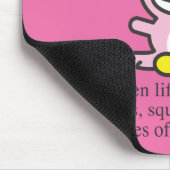 Wanneer het leven je leemons geeft muismat (Hoek)