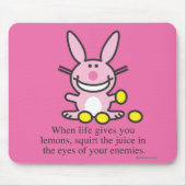 Wanneer het leven je leemons geeft muismat (Voorkant)