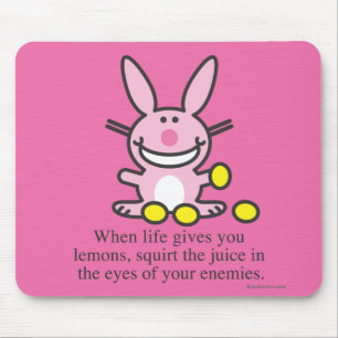 Wanneer het leven je leemons geeft muismat