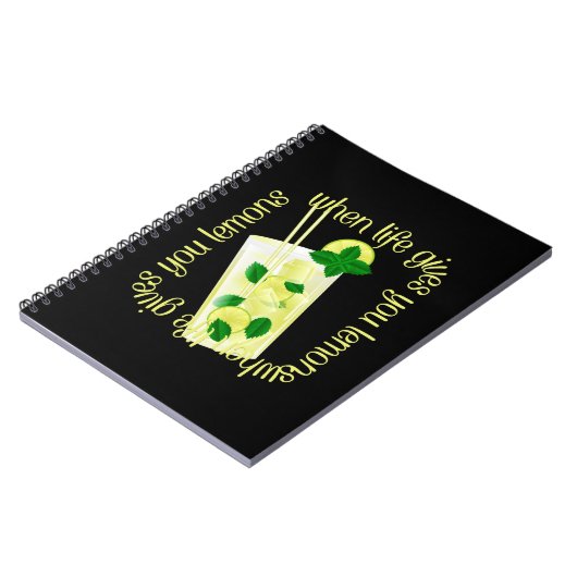 Wanneer het leven je leemons geeft notitieboek (Linkerzijde)