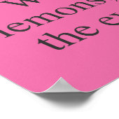 Wanneer het leven je leemons geeft poster (Hoek)