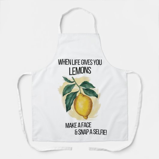 Wanneer het leven je leemons geeft schort (Voorkant)