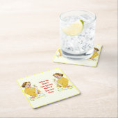 "Wanneer het leven je leemons toedient" 6 Kartonnen Onderzetters (Insitu)