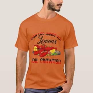 Wanneer het leven je Lemons boort, kruipt BBQ part T-shirt